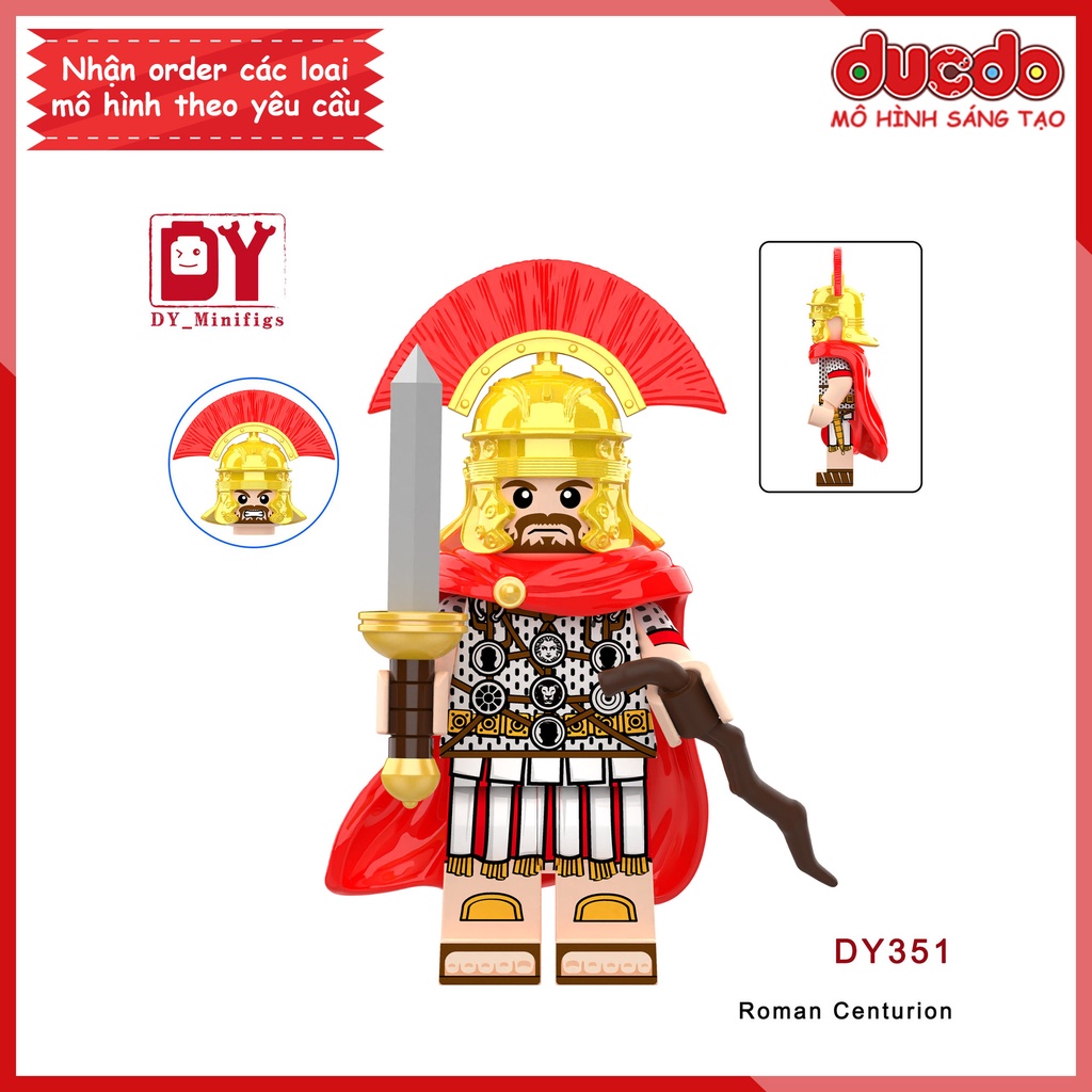 Minifigures Lính Trung Cổ La Mã - Đồ chơi Lắp ghép Xếp hình Mini Mô hình DY351 DY352 DY353 - 356 DY360 - 362