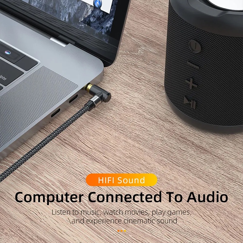 Dây Cáp Âm Thanh aux 3.5mm Cho Điện Thoại / laptop / Xe Hơi - YKD