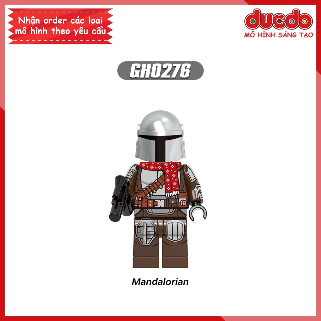 Minifigures các nhân vật hóa trang giáng sinh Noel tuyệt đẹp - Đồ chơi Lắp ghép Xếp hình Mini Mô hình XINH G0135