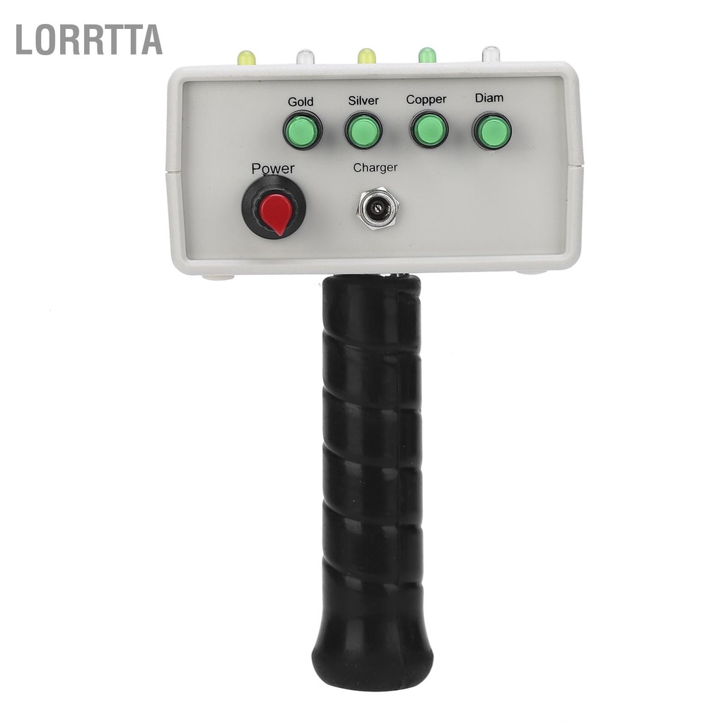 Lorrtta Máy dò kim loại dưới lòng đất 0‑1200m Công cụ tìm kiếm tầm xa cho đá quý vàng bạc đồng 100‑240V