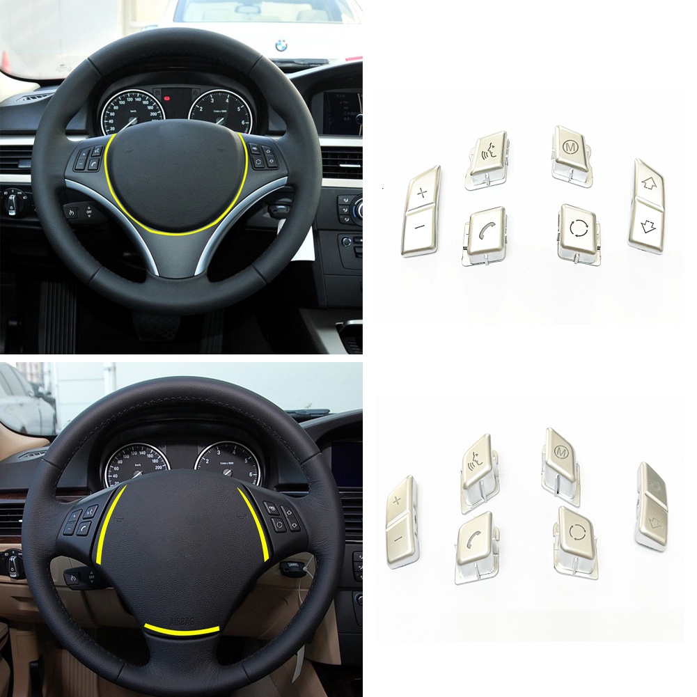 Bạc Vô Lăng Ô Tô Nút M Thay Thế Cho Xe BMW 3 Series E90 E92 E93 M3 / 1 Series E81 E82 E87 E88 / X1 E