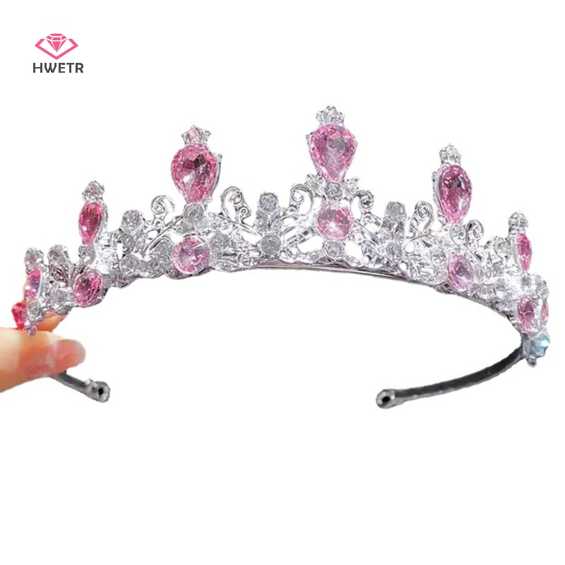 Cài Tóc Hình Vương Miện Đính Đá Thời Trang Hàn Quốc 2023 Mới