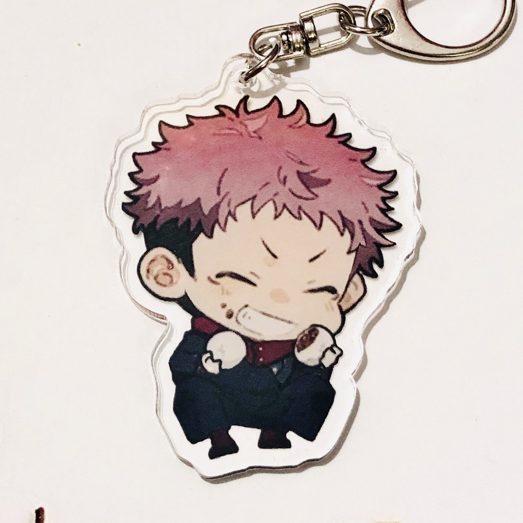 Móc khóa JUJUTSU KAISEN Chú Thuật Hồi Chiến ver ĐỨNG anime chibi xinh xắn