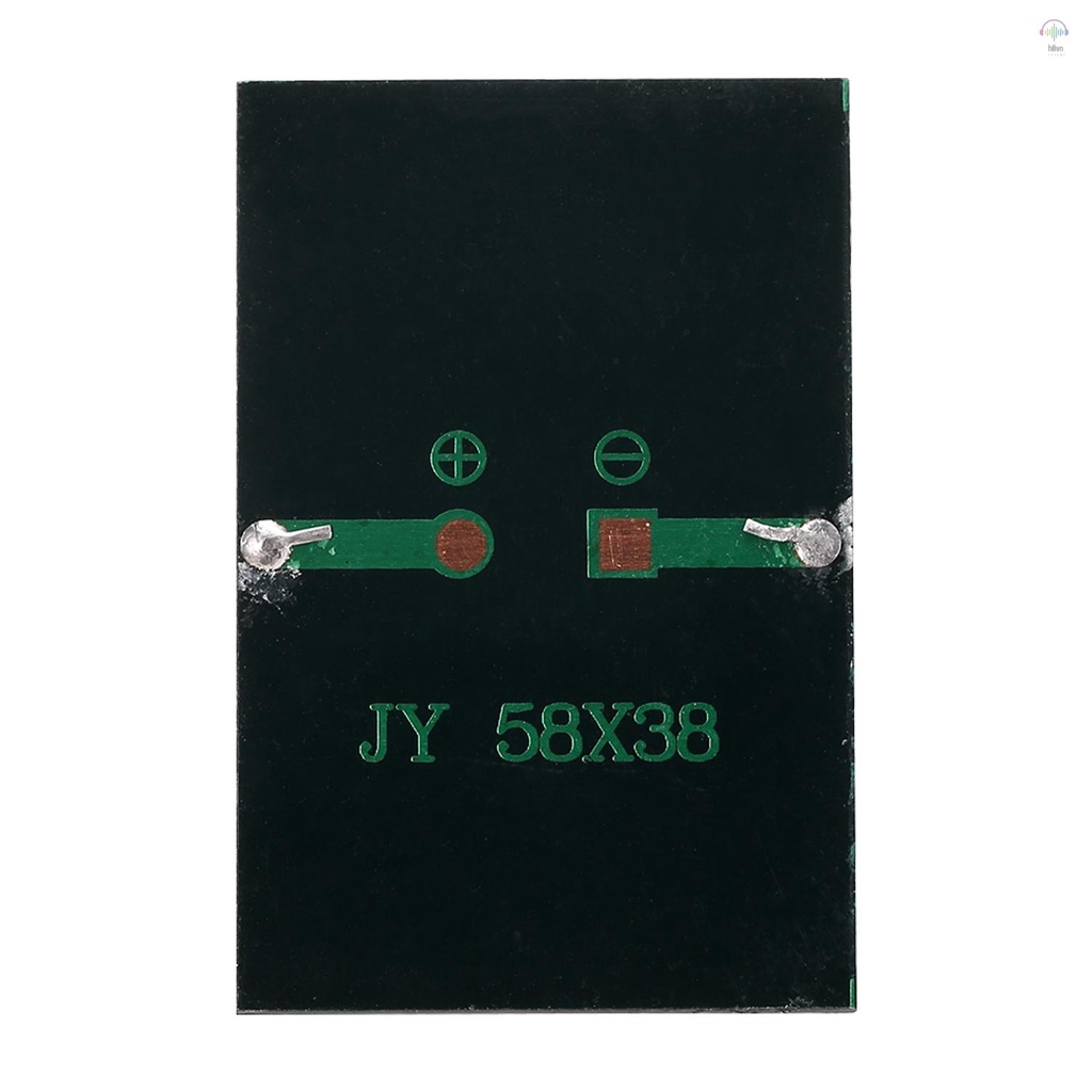 ANENG Bộ 2 Tấm Pin Năng Lượng Mặt Trời mini 0.28w 2v Bằng silicon polycrystalline Chống Thấm Nước Cho Đèn Đồ Chơi diy