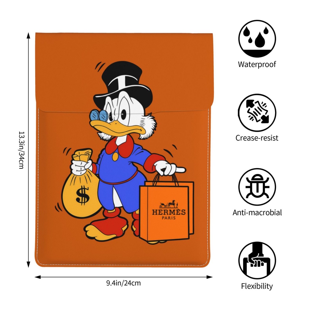 Bao Da pu Bọc laptop / notebook 13inch