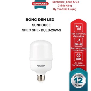 Đèn led bulb spec sunhouse 20w she-bulb-20w-s _hàng chính hãng