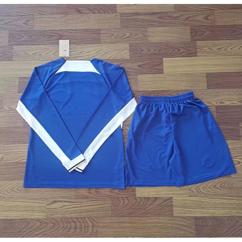 Bộ Quần Áo Thể Thao Bóng Đá Dài Tay Đội Nhà chelsea 23-24