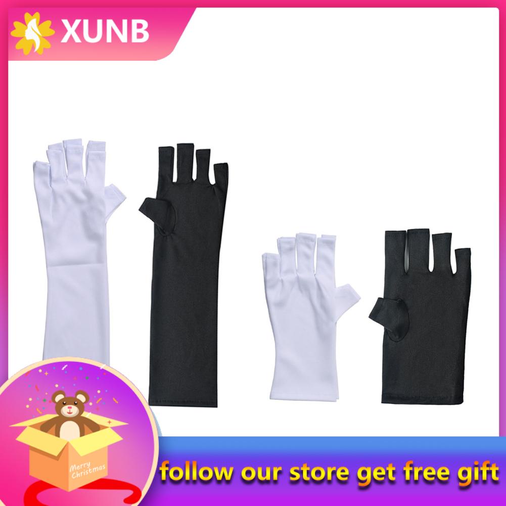 Xunb 1 Pair Gel Manicures  Professional Efficient Prevents Tanning Radiation UV Light for Manicure