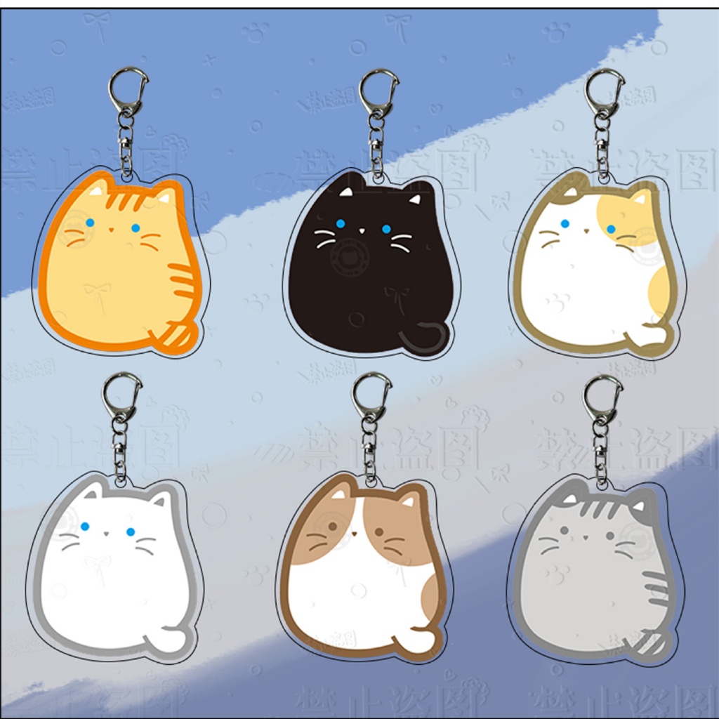 Móc Khóa Hình Mèo Con Dễ Thương Xinh Xắn