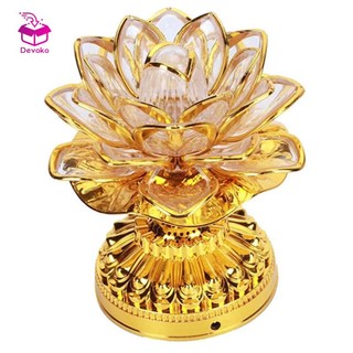 Devoko Đèn led Thay Đổi Màu Sắc Hình Hoa Sen