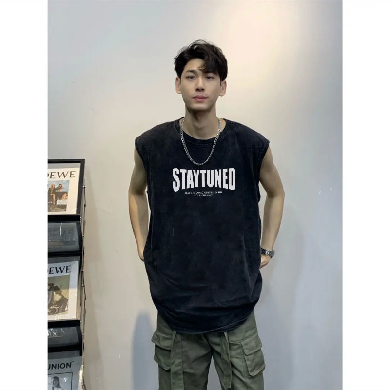 Áo Thun Nam Cộc Tay In Chữ Thời Trang Hồng Kông