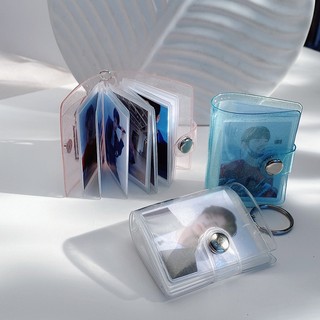 Album Ảnh Mini Móc Khóa Đầu Lớn Ngôi Sao Sách Lưu Trữ Ảnh Mini Album Ảnh Mặt Dây Chuyền