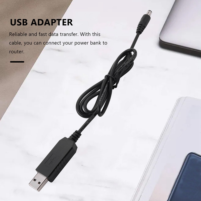 Dc Dây Cáp Chuyển Đổi usb dc 5v Sang dc 12v 2.1mm x 5.5mm dc 12v
