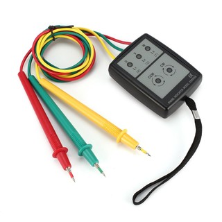 【adorb2】SP8030 3 Phase Rotation Sequence Indicator Meter Tester Detector 200V-480V
