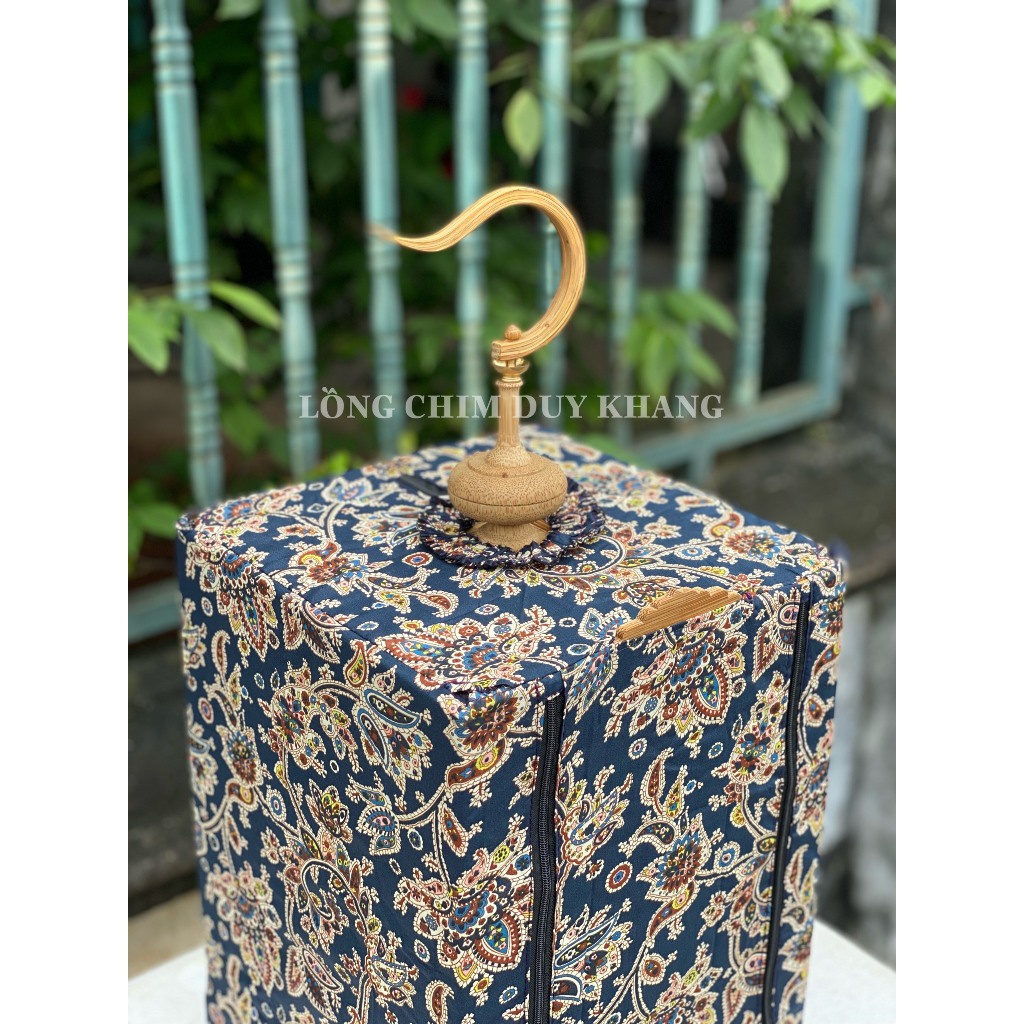 Áo lồng chim hút mật, áo lồng vuông size 25x35, mẫu hoa Dubai 3 màu cực hot cao cấp