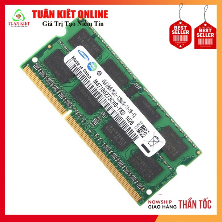 Ram Laptop 4GB DDR3L 1600Mhz (PC3L-12800s)