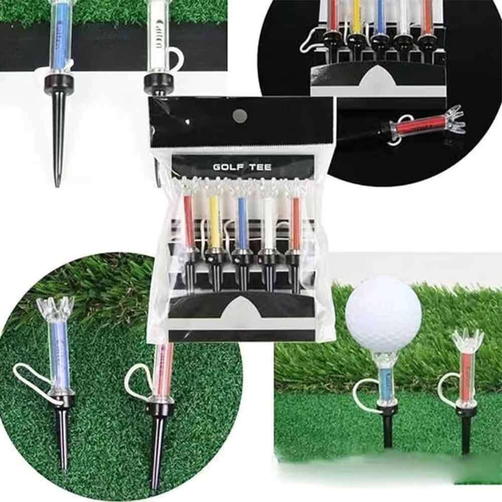 5 pieces/bag Golf magnetic studs Golf socket set with reusable thermal elastic crown