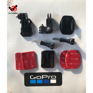 Bộ gắn nón gopro , phụ kiện máy quay gopro Vn camera