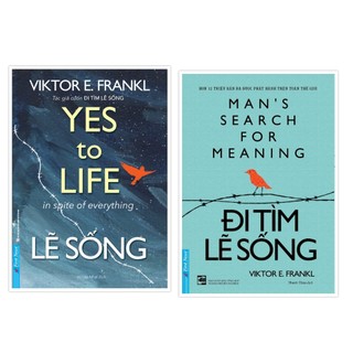 Sách - combo lẽ sống + đi tìm lẽ sống