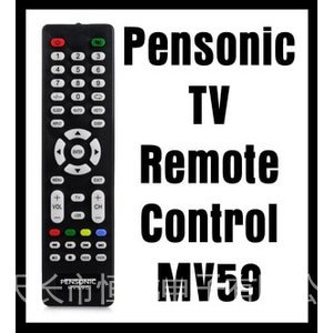 Huayu RM-L1210 thay thế điều khiển từ xa RM-L1210 Điều khiển từ xa TV Pensonic Thay thế Mã là “212,2
