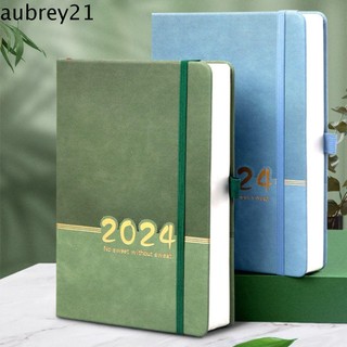 Aubrey sổ ghi chú lập kế hoạch tiếng anh 2024 a5 2024, để làm danh sách lập kế hoạch 12 tháng, nhật ký hàng tuần học