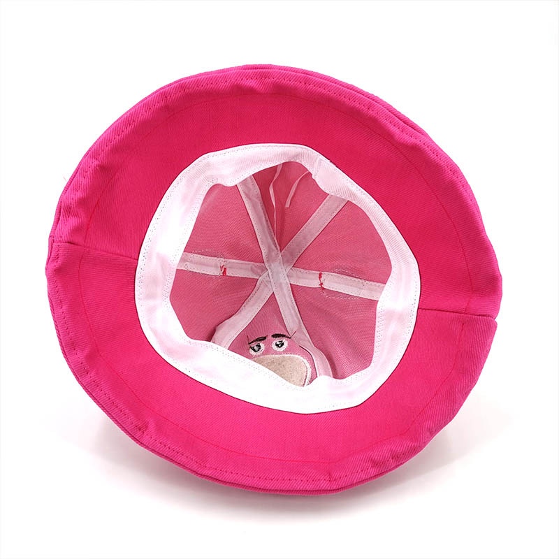 Lotso Nón Tai Bèo Vải cotton canvas Thêu Họa Tiết Gấu Và Dâu Tây Đáng Yêu Thời Trang Xuân Thu Cho Bé