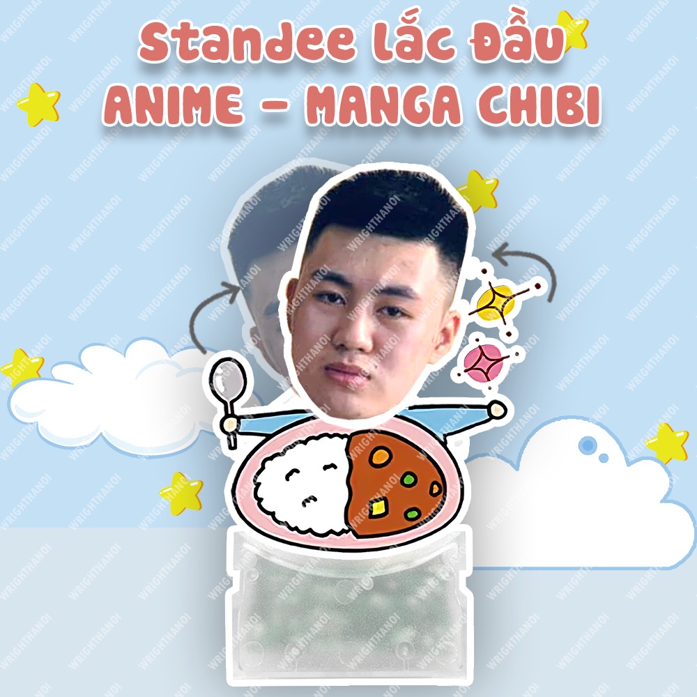 Standee Lắc Đầu Ghép Mặt Chibi Nhân Vật Hoạt Hình Phim Ảnh Trung Quốc Hàn Quốc In Theo Yêu Cầu 2