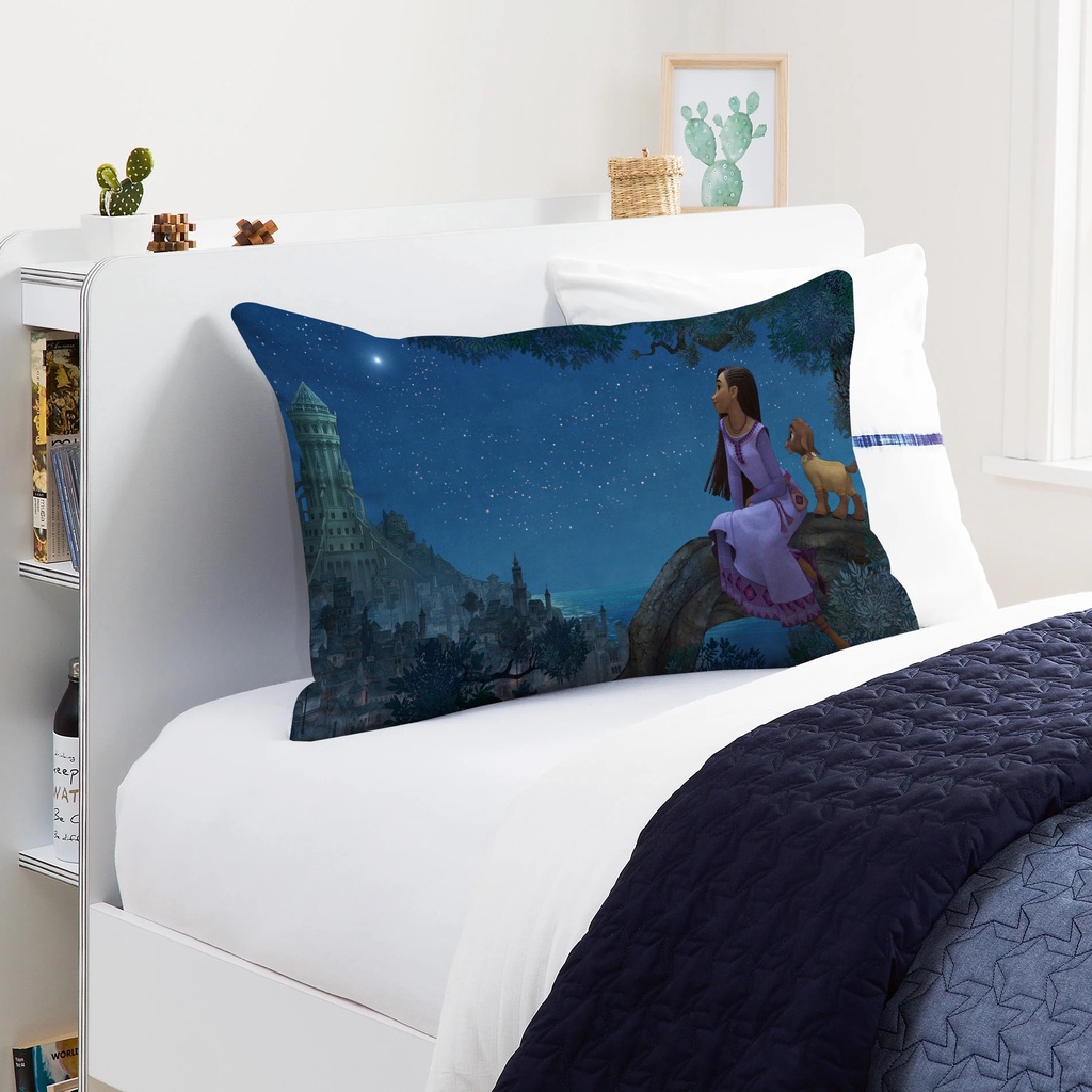 Disney Vỏ Gối polyester Hình Chữ Nhật Một Mặt Trang Trí Nhà Cửa  wish 2023