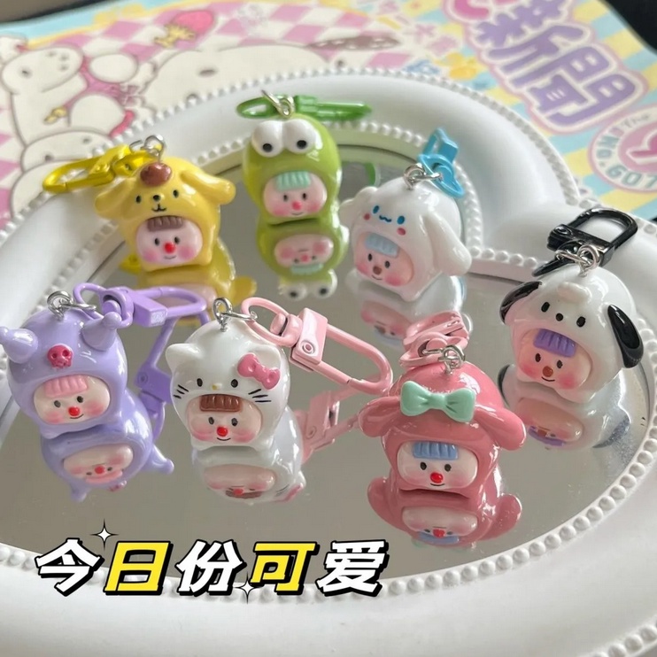 Dễ Thương Móc Khóa Hình sanrio Đáng Yêu