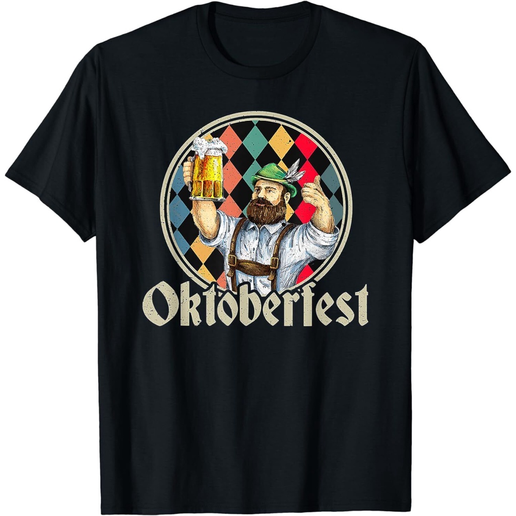 Áo thun lễ hội bia Oktoberfest Bavaria Munich Xs-3Xl