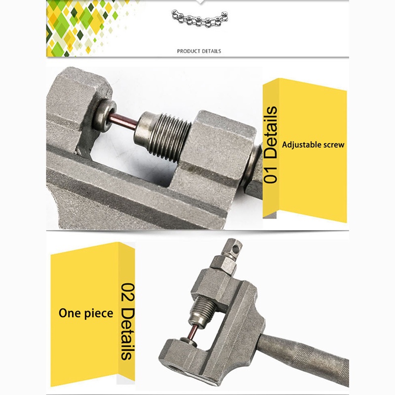 Dụng Cụ Tháo Xích Xe Máy 2 Pin Kích Thước 420 428 530