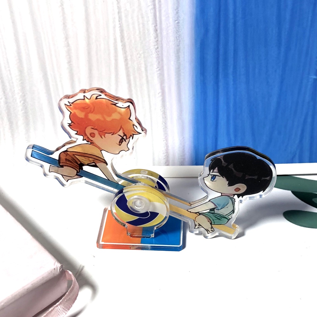 Ere1 haikyuu Mặt Dây Chuyền acrylic Trang Trí Bàn Làm Việc diy