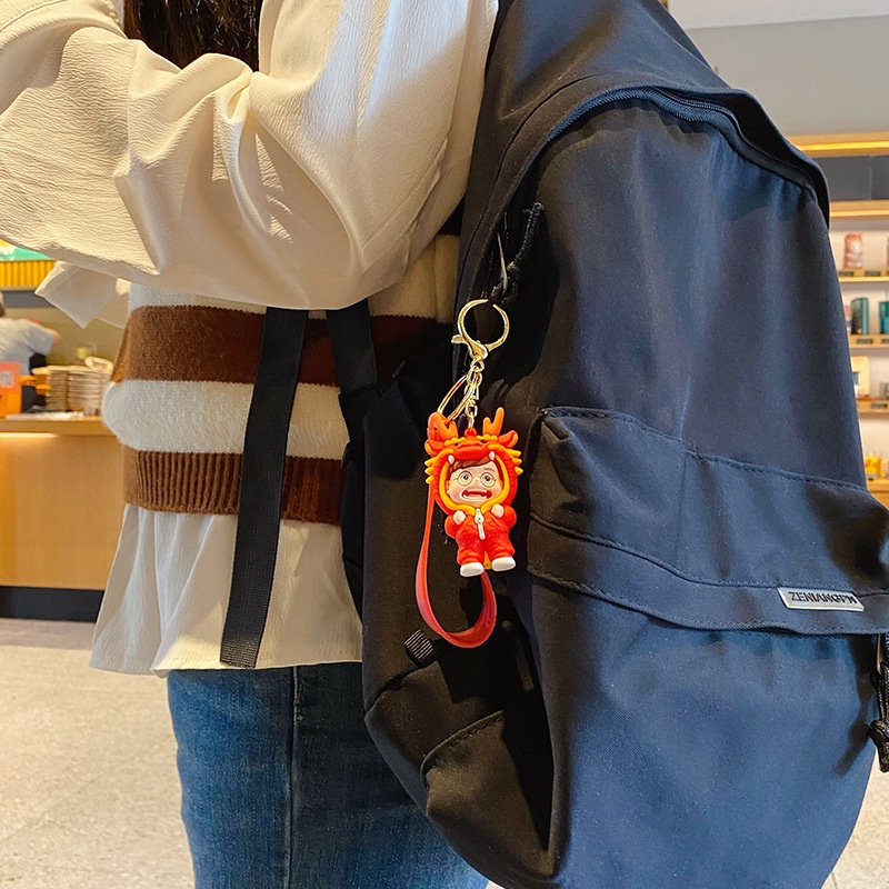 Hoạt Hình Móc Khóa Hình Rồng Con Xinh Xắn