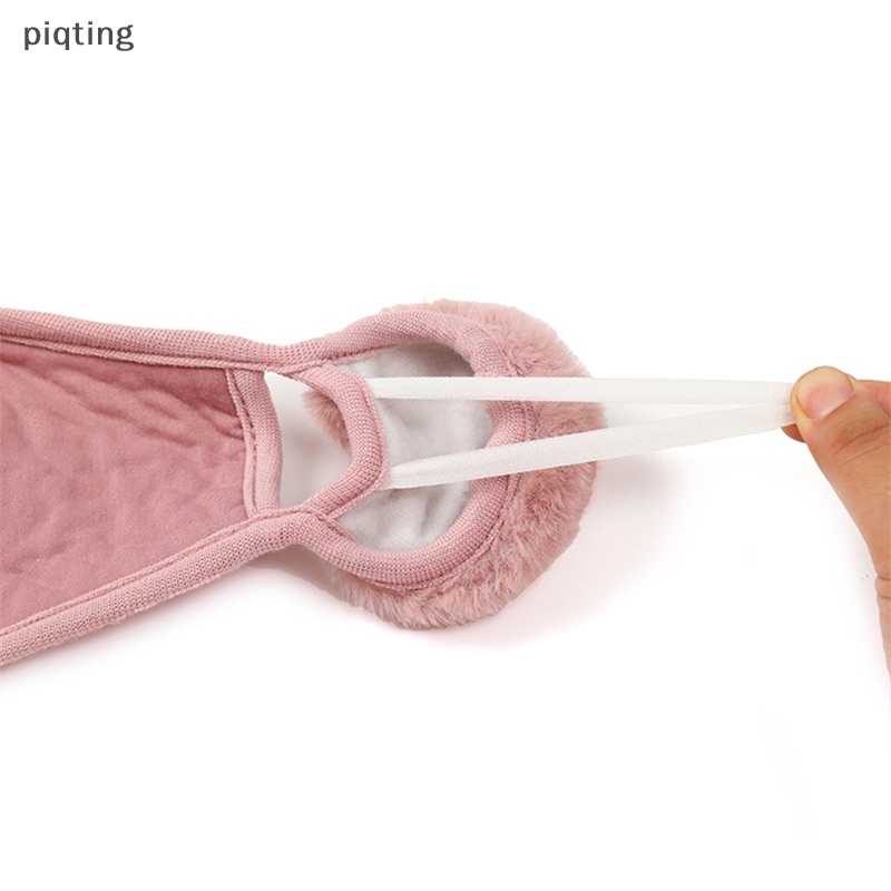 Piqt Khẩu Trang Thể Thao Giữ Ấm Mùa Đông Chống Gió Kèm Bịt Tai Cho Nam Nữ