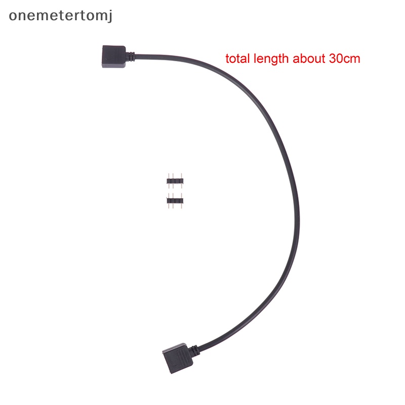 Onemetertomj Dây Cáp Nối Dài 5v 3 pin 12v 4pin argb Cho Quạt Máy Tính