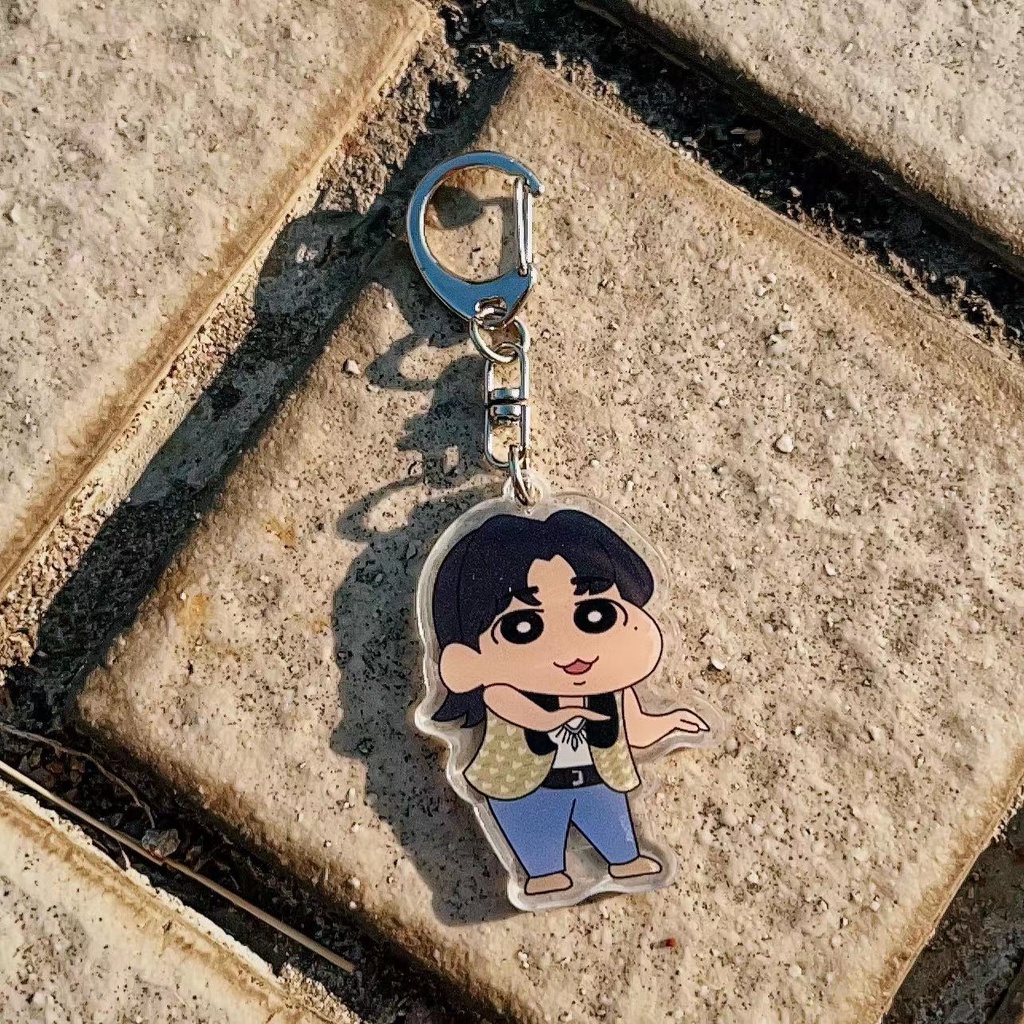 Móc Khóa acrylic Hai Mặt kpop txt