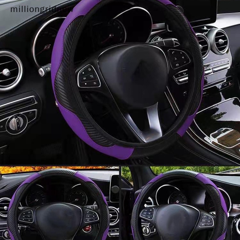 Bọc Vô Lăng Xe Hơi Chất Liệu Da pu Chống Trượt Thoáng Khí