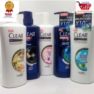 Dầu Gội Clear (400g/410g) - Hàng nhập khẩu chính Hãng Thái Lan