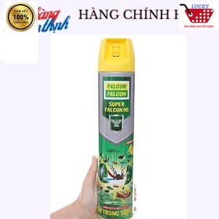 Xịt muỗi FALCON chai 600ml hương CHANH