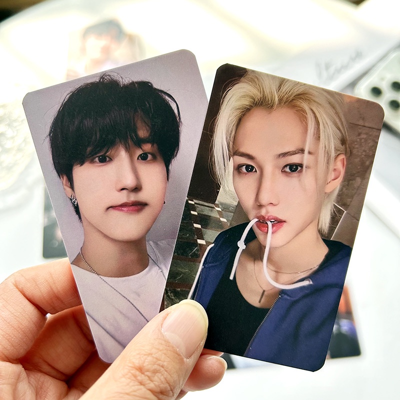 Bộ Thẻ Bài mini In Hình Các Thành Viên Nhóm Nhạc kpop stray kids