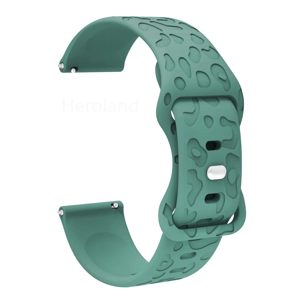 Thời Trang Dây Đồng Hồ Bằng silicone Cho garmin vivoactive 5 4 3 4s venu 3 2 sq 245 18mm 20mm 22mm