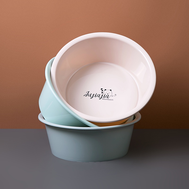 Shepherd Chậu Rửa Mặt Và Quần Áo Bằng Nhựa Hình Tròn Kích Cỡ Lớn Cho Sinh Viên Ký