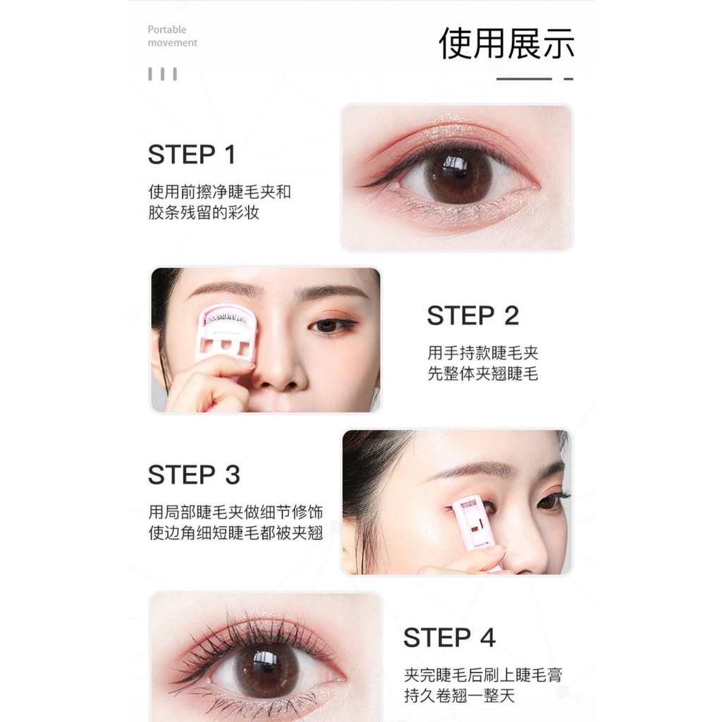 Dụng Cụ Uốn Cong Lông Mi Lâu Trôi Cho Người Mới Bắt Đầu