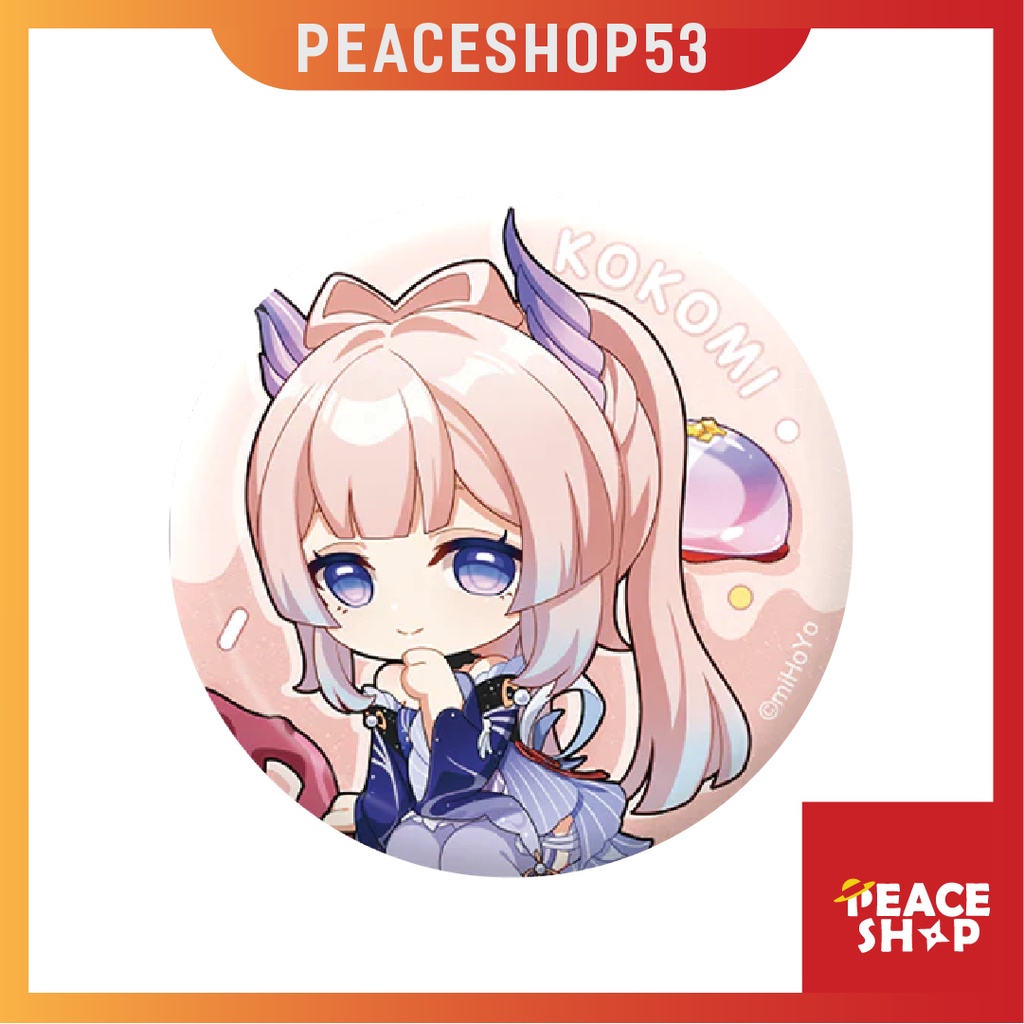 Huy hiệu Genshin Impact Liyue Lấp Lánh Huy Hiệu Game Genshin Impact Phụ Kiện Anime Manga Ver 13 HH57