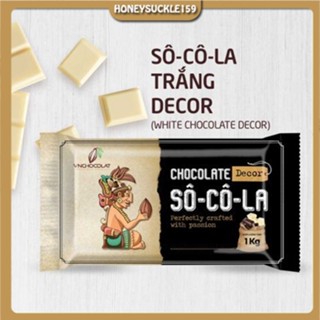 Socola Compound Đen/Trắng - Chocolate Decor Tạo Hình Trang Trí,Nhúng Bánh ,Phủ Mặt Và Đổ Khuôn Làm Bánh