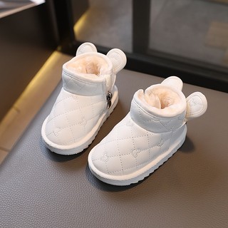 Giày Bốt cotton Lót Lông Cho Bé