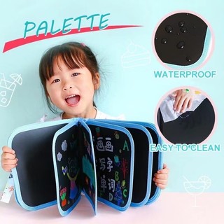 Sổ vẽ viết tự xóa graffiti phát sáng cho bé có tặng bút xóa được, đồ chơi tranh tô màu ma thuật cho bé