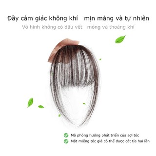 Tóc giả mái thưa, với tóc mai, restyleable-MERCA