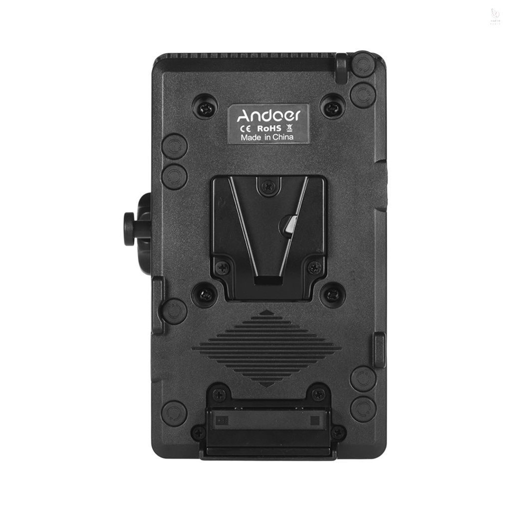 Andoer V Mount V-Lock Battery Plate Adapter Power Supply System D-tap