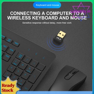 Usb Nhận Tín Hiệu Bluetooth 5.0 2.4G Cho Máy Tính